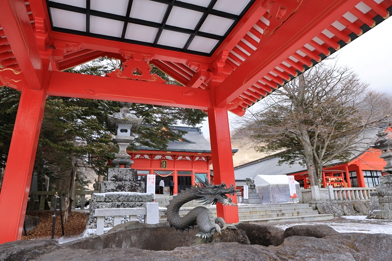 【画題】新春の赤城神社　【撮影地】群馬県前橋市　赤城山