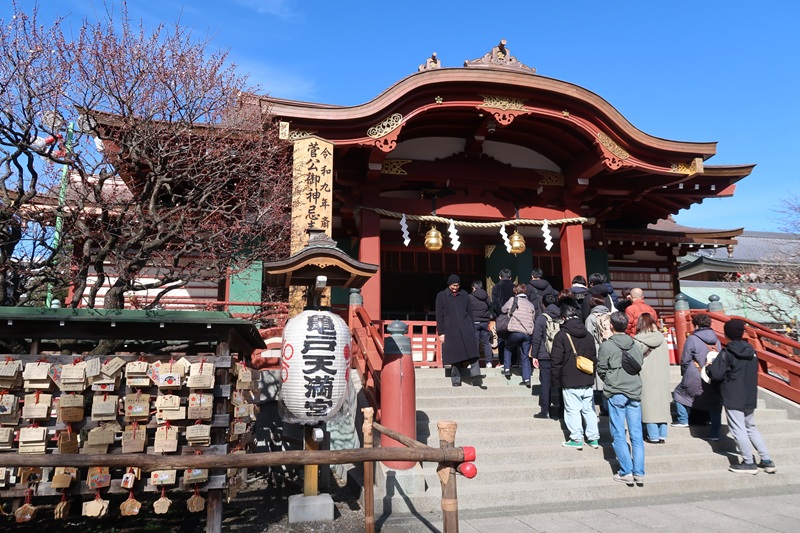 【画題】菅原道真公を祀る亀戸天神　【撮影地】東京都江東区亀戸